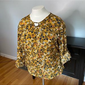 JONATHAN MARTIN BLOUSE SZ L
